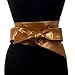 COPPER BROWN KIMONO DOUBLE SASH WRAP BELT Image