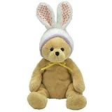 Ty Beanie Babies Springston - bear w/bunny hat Easter Beanie Baby