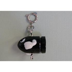 Super Mario Kart Figure Tiny Mini Keychain Bullet Bill