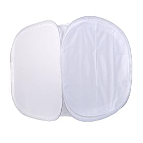 PhotoSEL LT144 60cm (24") Velvet Photo Light Tent with 4 Backdrops (White, Black, Blue, Red)