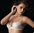 Ivory Embelished Contour Bra by Lise Charmel 8129