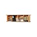 Sonoma Hutch in Maple Finish By Prepac Furniture