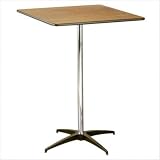 30 Square Pub Height Pedestal Table [Set of 10] by 
