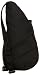AmeriBag Small Classic Microfiber Healthy Back Bag,Black,one size