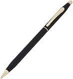 Cross Classic Century, Classic Black, 0.7mm Pencil with 23 Karat Gold Plated Appointments (250305)