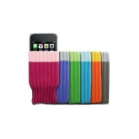 Crazy4Fones 6 Six Multi Colour Socks Pack of 6 For Apple iPhone : 3G, 3GS, 4S, 4, 4G, iPod Touch : 2, 3, 4, 2nd 3rd 4th Generation + [Brand New In Retail Box]+[One Year Warranty]