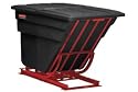 Rubbermaid 2 Cu. Yd. Self Dumping Hopper With Forklift Base