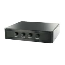 Vivo Branded UK's Lowest Priced 4 Port HDMI Switch Box Splitter suitable for Playstation 3 (PS3) / Xbox 360 / HD DVD Player / SKY HD Box / Virgin Media TV / Nintendo Wii Games Console / Blu-Ray