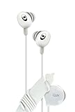 iLuv iEP311WHT The Bean In-Ear Stereo Earphone with Volume Control - White