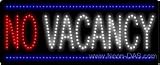 No Vacancy Outdoor LED Sign 13 x 32