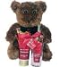 Healing Waters - Wild Strawberry Spa Gift Set with Teddy Bear