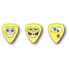 JHS & Co Ltd Spongebob Plektren (Design Spongebob, St�rke light)