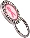 Pink Ribbon Rhinestone Magnetic Eyeglass Holders