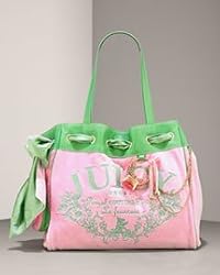 Juicy Couture Bling Ring Daydreamer Bag Tote Layer Cake Pink