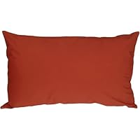 Pillow Decor - Caravan Cotton Rust 12x20 Throw Pillow