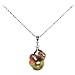 HinsonGayle One-of-a-Kind AAA Exotic Metallic Multicolor Baroque Cultured Pearl Pendant Necklace