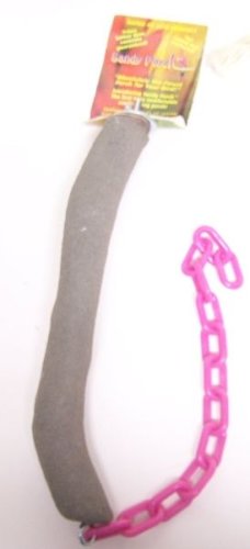 Parrotopia Sandy Perch Chain 12 in Size Medium Bird Perch 1 in to 1.5 in Assorted Colors