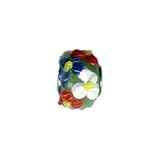 Eve's Addiction Spring Flowers Glass Bead - Pandora Bead & Bracelet Compatible