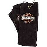 Harley Davidson Tri-Fold Golf Towel