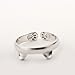 Japanese Game Neko Atsume ねこあつめ Cute Cat Finger Ring 925 Silver b2