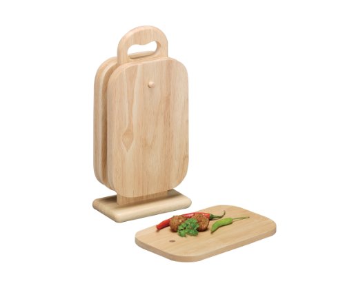 Zeller 24375 Brettchenst&auml;nder, 7-teilig, Gummibaum / 15 x 9 x 31 im Preisvergleich 