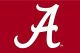 University of Alabama Crimson Tide Large Rug Door Mat