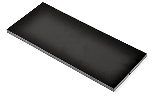 Black Canvas Micarta Knife Handle Piece -- 5