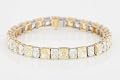 Fancy Yellow Diamond and White Diamond Bracelet (33.50 ct. tw.)