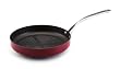 KitchenAid Gourmet Reserved Hard Base 11-Inch Deep Round Grill Pan, Red