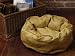 Big Shrimpy Catalina Bed for Small Dogs & Cats (Faux Suede/Plum)