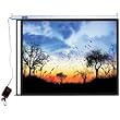 100" Hanging Electronic Open Projector Screen