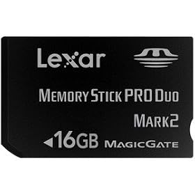 Lexar Media Platinum II 16 GB Memory Stick PRO Duo. 16GB PLATINUM II MEMORY STICK PRO DUO FL-CRD. 1 Card/Pack