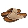 Sporto Women's Nature Thong Sandal,Taupe,9 M