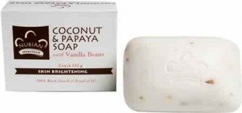 Bar Soap Coconut & Papaya Soap 5 oz By Nubian Heritage