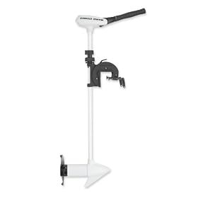 MinnKota RipTide 80 S Transom Mount Trolling Motor with Tilt Twist Tiller and Digital Maximizer (80lbs Thrust, 42 Inch Shaft) by 