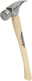 Stiletto Ti12SC Ti 12 Smooth Face Hammer with a Curved 18 Hickory Handle