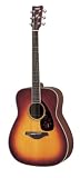Yamaha FG720S Acoustic Guitar, Brown Sunburst