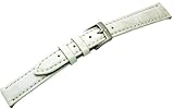 MORELLATO (モレラート) 時計バンド BOLLE 16mm ホワイト 牛革アリゲーター型押し X2269 480 017 016