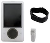 Cta Digital Clear Skin Case with Armband for Zune