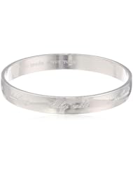 kate spade new york "Idiom Bangles" Valentines Day Engraved Bangle Bracelet, 2.5"