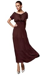 Polyester/Spandex Shirred General Print Cap Sleeves Peasant Dress 