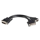 StarTech.com 8-Inch LFH 59 Male to Female DVI I VGA DMS 59 Cable (DMSDVIVGA1)