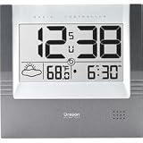 Oregon Scientific JM-898WFA Oregon Scientific Jumbo Atomic Clock with Weather Forecast and Indoor Temperature