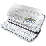 Nokia N97 Smartphone Screen Protector Lcd Shield with Cleaning Cloth