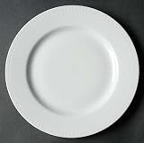 Apilco Beaded Hemstitch Salad Plate, Fine China Dinnerware