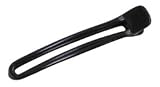 Hair Art Jumbo Plastic Clips Black (Pack of 4)