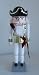Decorative Christmas Nutcracker - Cuirassier officer (11 Inch)