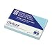 Unruled Index Cards, 5 x 8, Blue, 100/Pack