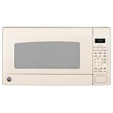 GE Bisque Countertop Microwave Oven