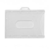 (Price/PK)ID Card Holder,Horizontal,2-1/8x3-3/8,25/PK,Clear